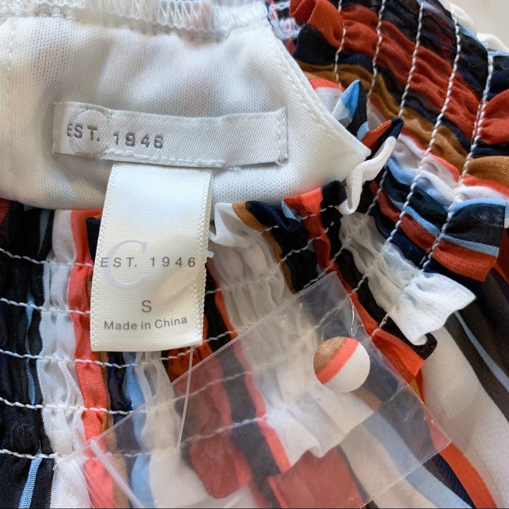 Stripe Boho High Low Dress - Picture 13 of 13